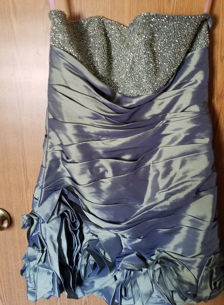 Short Taffeta Dress